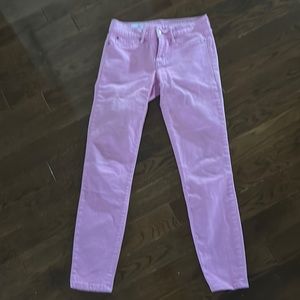 2/$15Pink Demin Gap Jeggings - Size 0